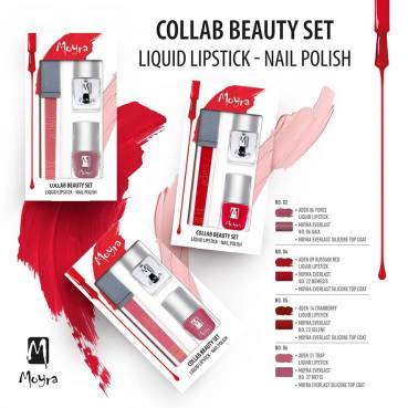 Beauty Set Nr.05 - Lippenstift, Nagellack und Abschlusslack